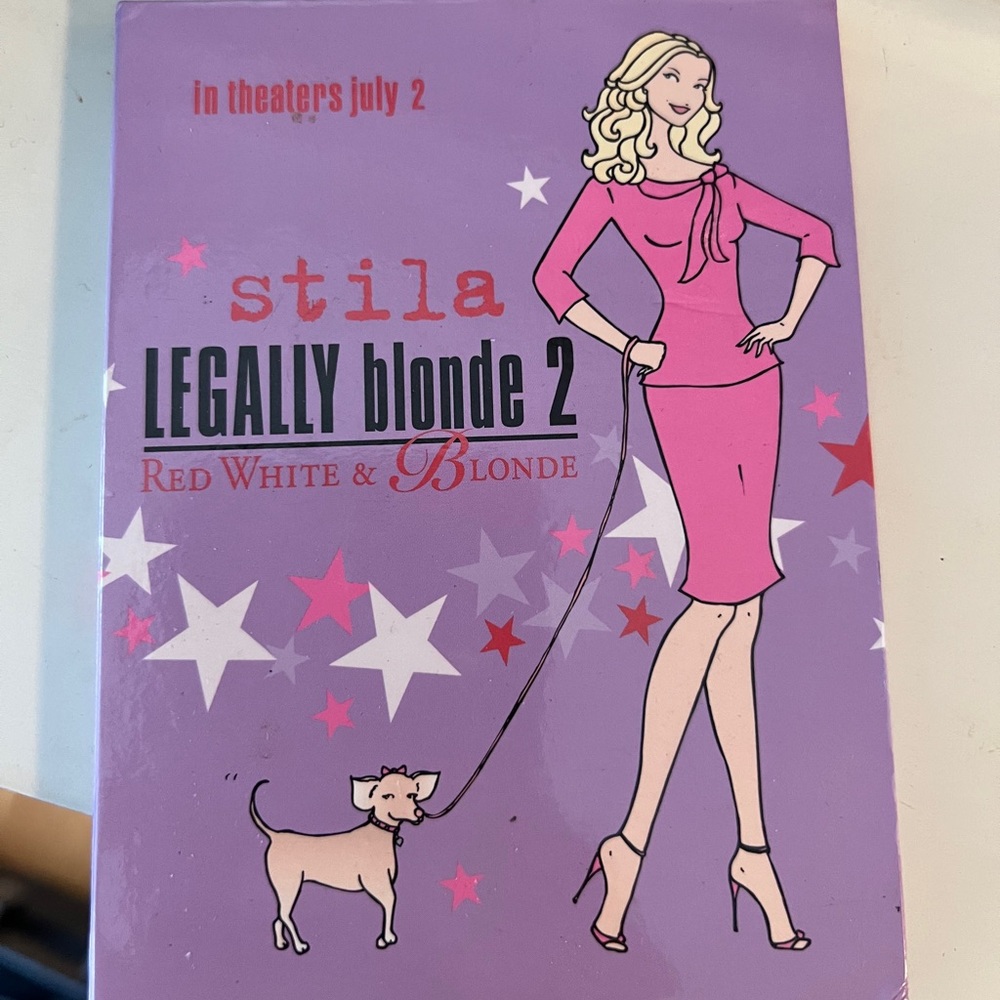 Stila legally blonde 2 eyeshadow blush palette